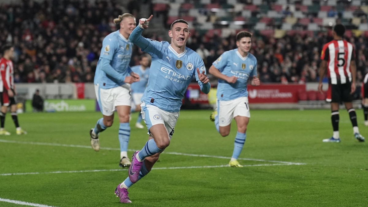 Phil Foden scored a hat-trick for Manchester City