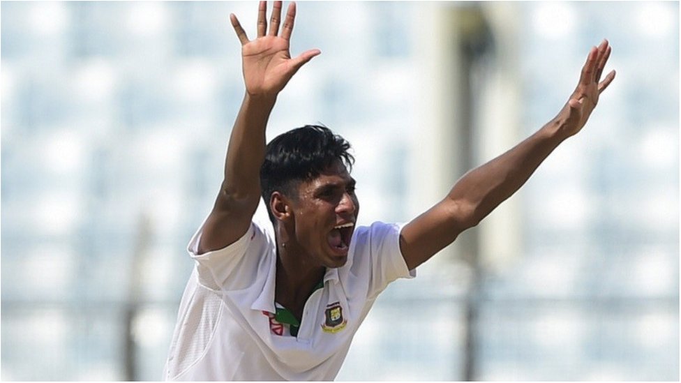 বাংলাদেশ ক্রিকেট দলের ফাস্ট বোলার মুস্তাফিজুর রহমান