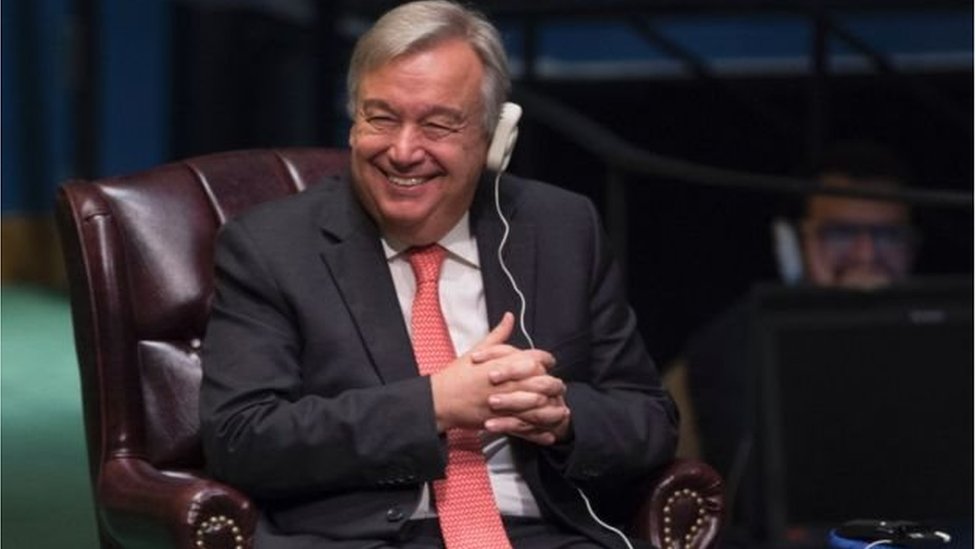 জাতিসংঘ মহাসচিব আন্তোনিও গুতেরেস