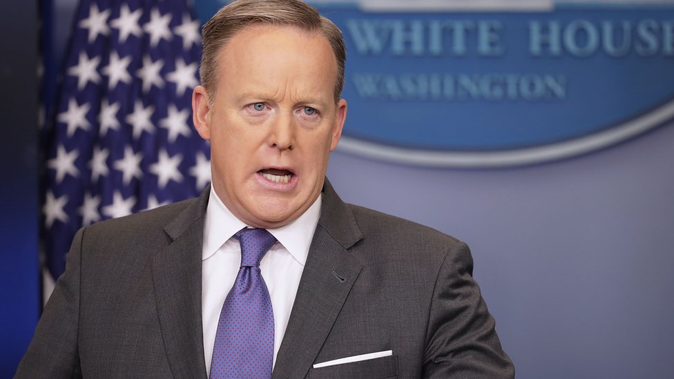 শন স্পাইসার বলেন, হিটলারও এমনকি রাসায়নিক অস্ত্র ব্যবহারের কথা ভাবেননি। (ফাইল ফটো)