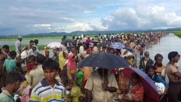 এভাবে দলে দলে রোহিঙ্গারা এসেছে বাংলাদেশে