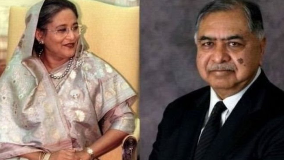 শেখ হাসিনা এবং ড কামাল হোসেন