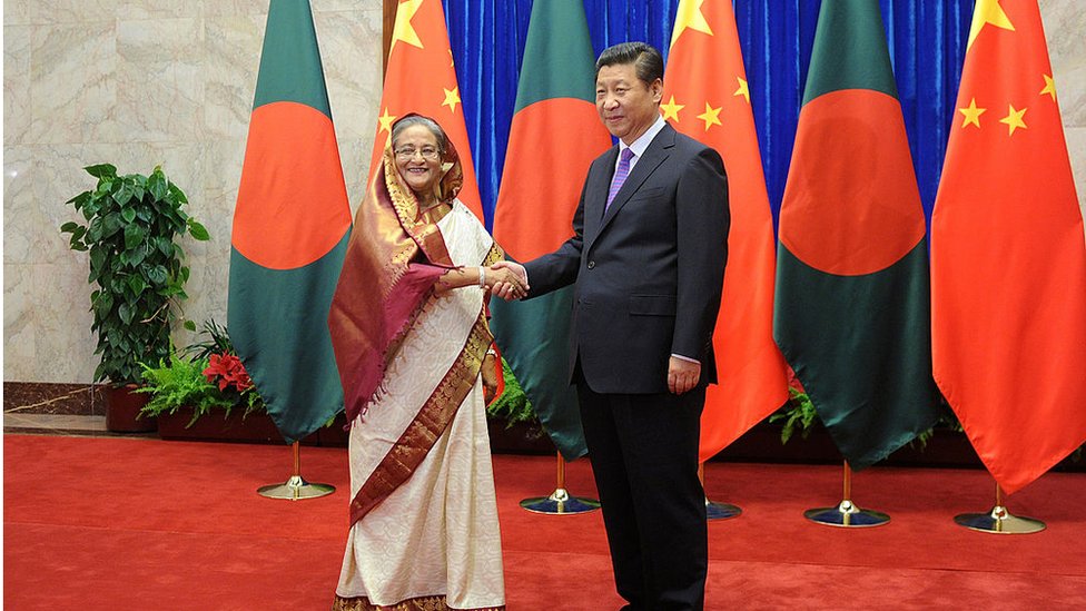 বাংলাদেশের প্রধানমন্ত্রী এবং চীনের প্রেসিডেন্ট (ফাইল ছবি)