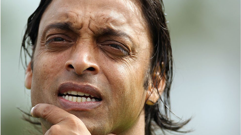 শোয়েব আখতার। শোয়েব আখতার।