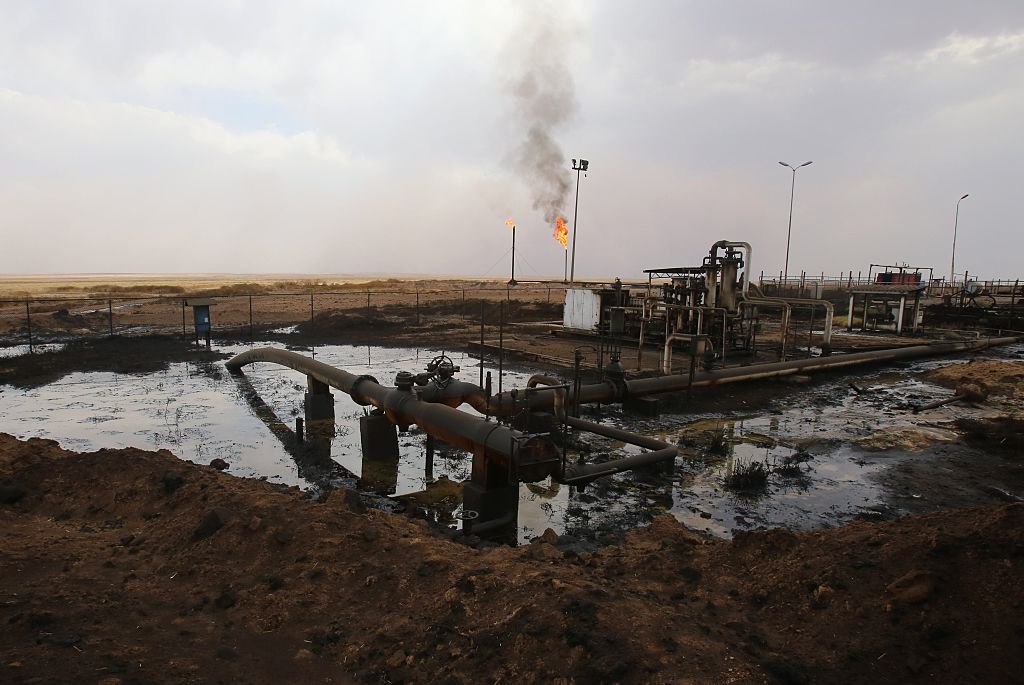 oil field in Syrias northerneastern Hasakeh province