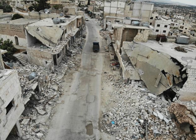 কাফর নাবল শহরের বর্তমান হাল কাফর নাবল শহরের বর্তমান হাল