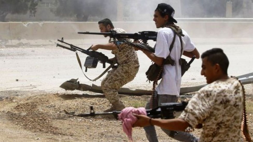 ত্রিপোলি সমর্থক বাহিনী হটিয়ে দিয়েছে হাফতার সমর্থক বাহিনীকে ত্রিপোলি সমর্থক বাহিনী হটিয়ে দিয়েছে হাফতার সমর্থক বাহিনীকে