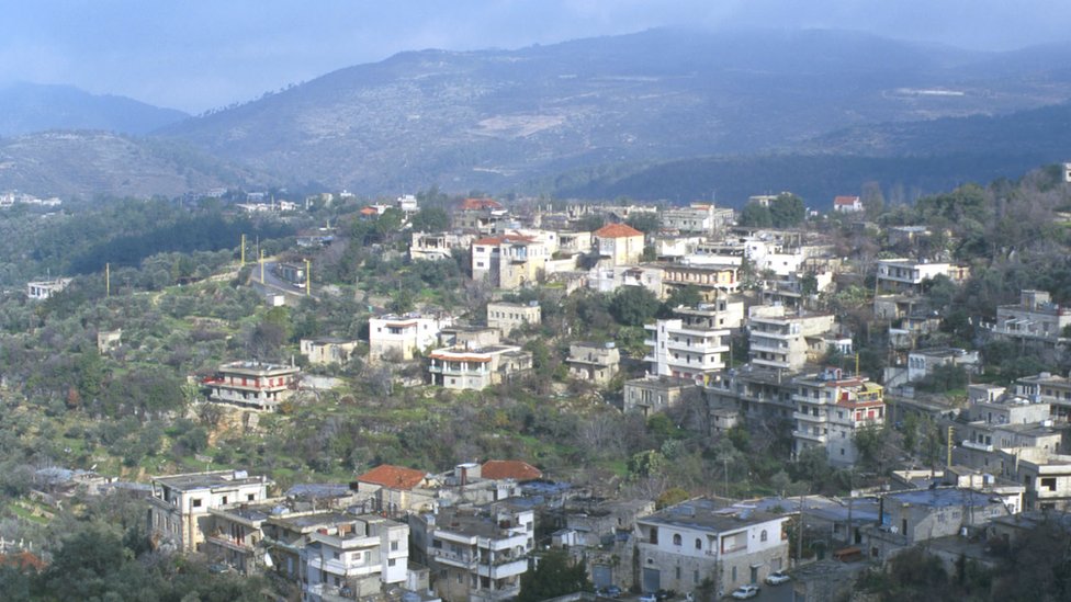 লেবাননের শুফ পর্বতে গারিফে শহর।