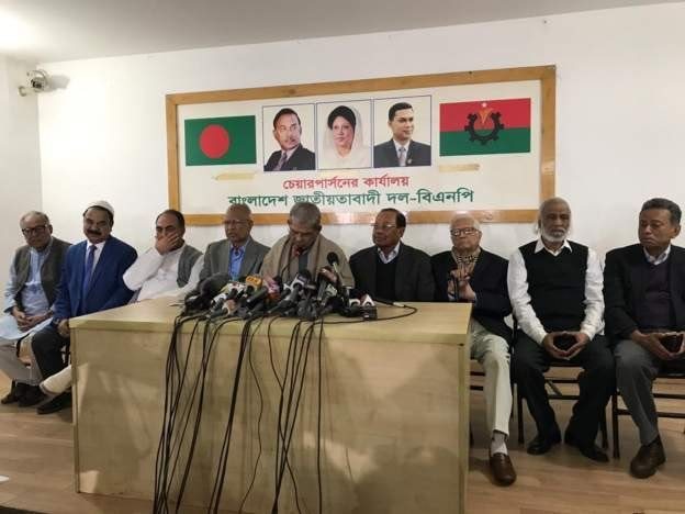 নির্বাচন এবং ফলাফল প্রত্যাখ্যান করে বিএনপি নির্বাচন এবং ফলাফল প্রত্যাখ্যান করে বিএনপি