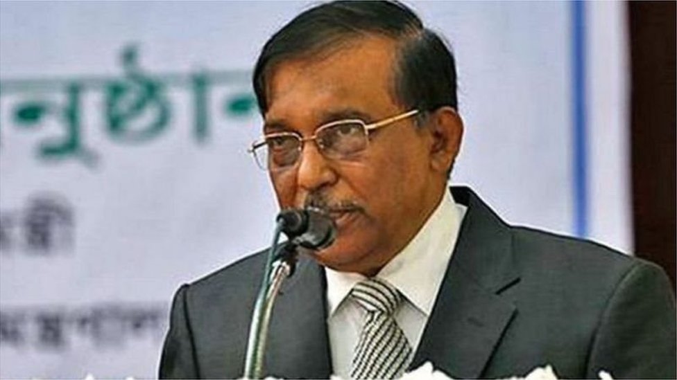 স্বরাষ্ট্রমন্ত্রী আসাদুজ্জামান খান