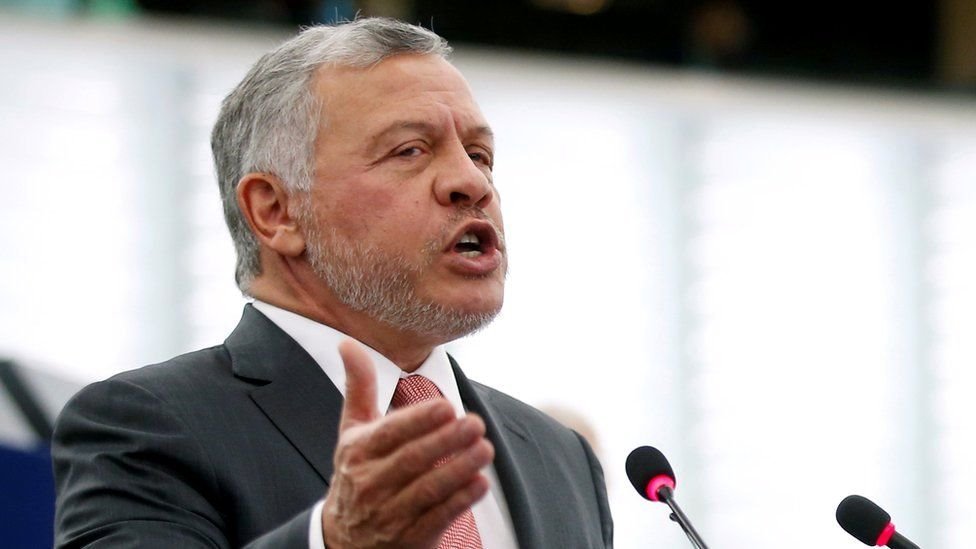 জর্দানের বাদশাহ আব্দুল্লাহ। জর্দানের বাদশাহ আব্দুল্লাহ।