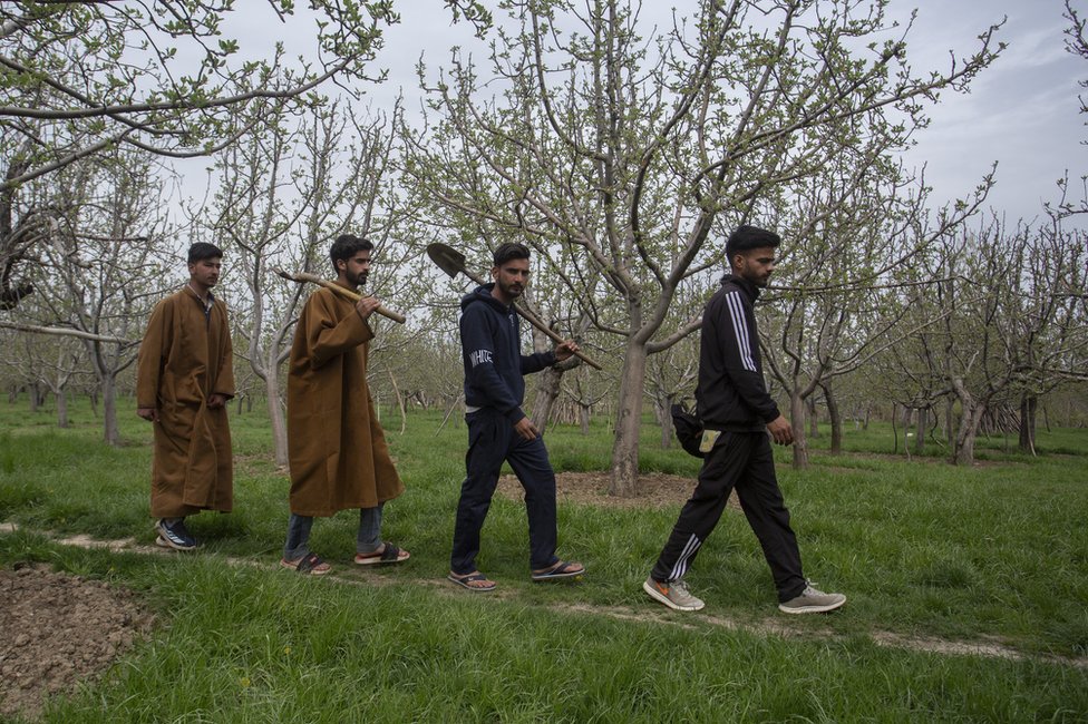 শাকির মঞ্জুরের পরিবার প্রায়ই মৃতদেহের সন্ধানে নানা জায়গায় খোঁড়াখুঁড়ি করতে যান।