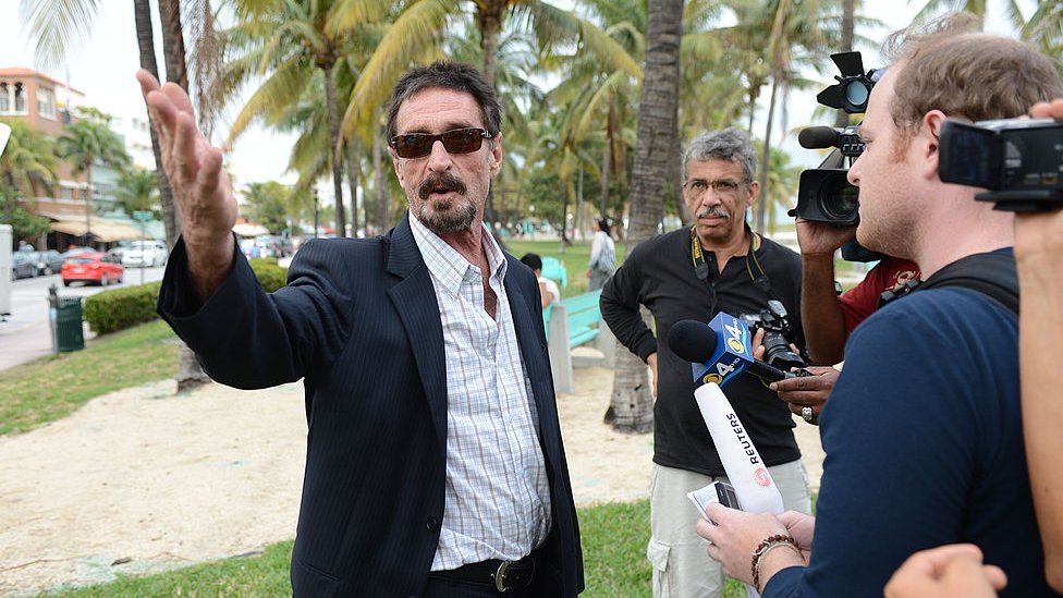 John McAfee জন ম্যাককাফি John McAfee জন ম্যাককাফি