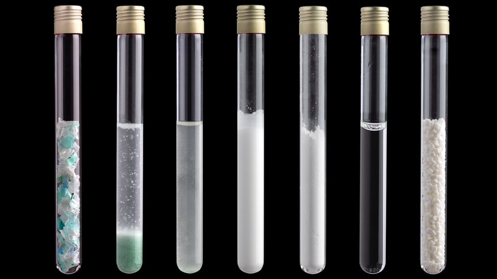 কারবিওস বলছে, তারা যে কোন প্লাস্টিক বর্জ্যকে পিইটি পণ্যে পরিণত করতে পারে