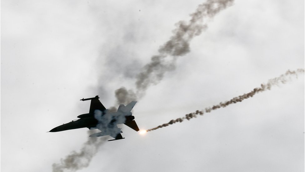 এ মাসের শুরুতে তাইওয়ানের চালানো একটি সামরিক মহড়া