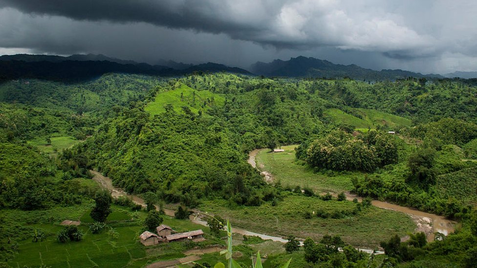 বান্দরবানের লামা এলাকা।